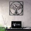 Bystag metal dekoratif duvar aksesuarı da vinci- Bystag metal wall art-wall art-wall decor-metal wall decor-da vinci