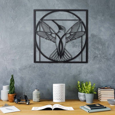 Bystag metal dekoratif duvar aksesuarı da vinci- Bystag metal wall art-wall art-wall decor-metal wall decor-da vinci