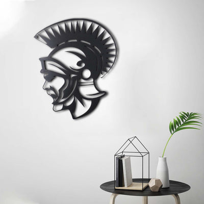 Bystag metal dekoratif duvar aksesuarı soldier- Bystag metal wall art-wall art-wall decor-metal wall decor-soldier-warrior